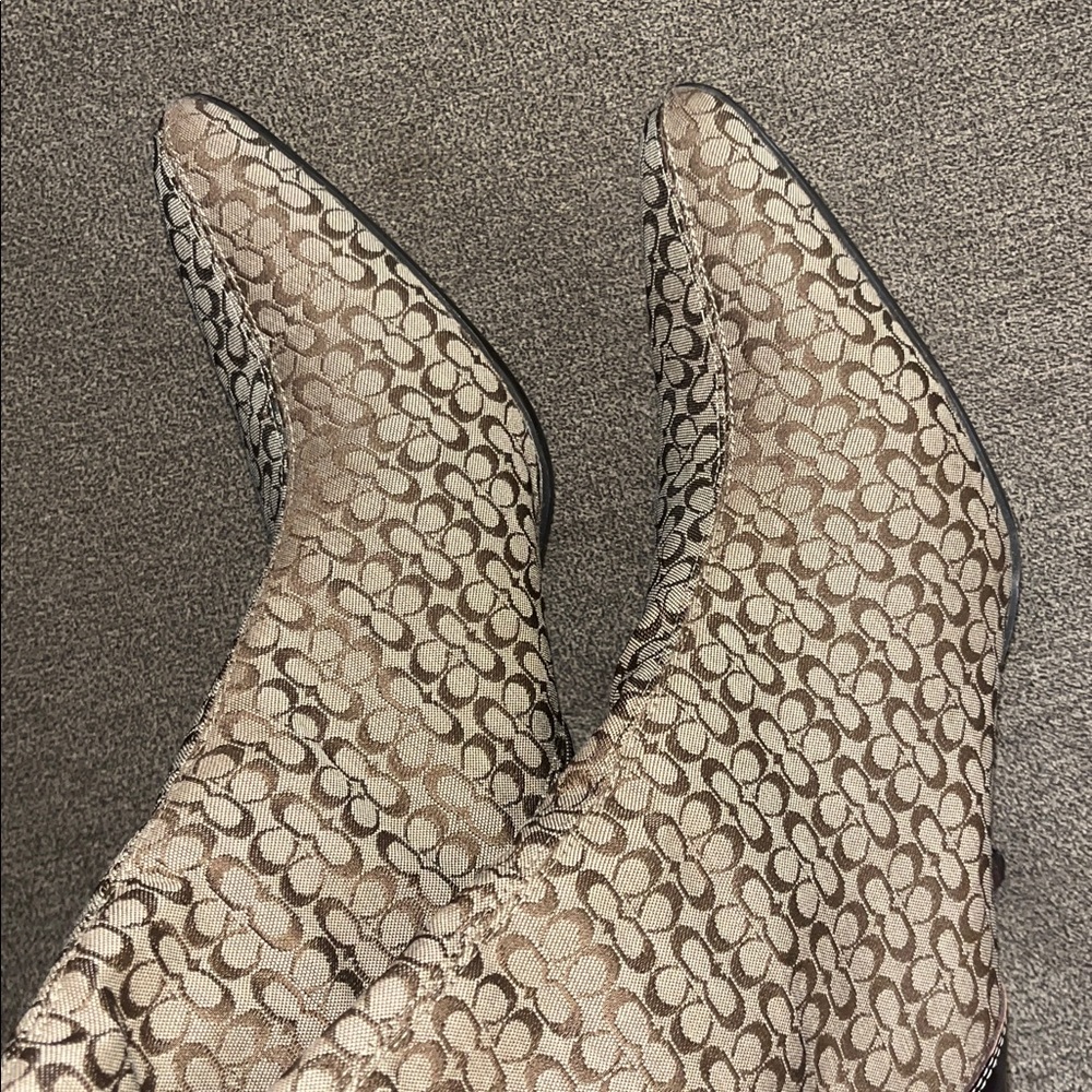 Coach heel boots - new w/o tags -$40! - Picture 10 of 11